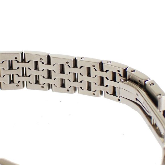 Authentic HERMES H Wristwatch HH1.210 Quartz Stainless Steel Silver Orange main image 12